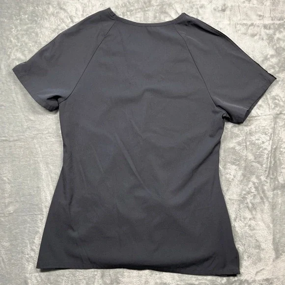 Skechers by Barco Scrub Set Women Gray Black Navy 3 Piece Bundle V-Neck Jogger S - Picture 3 of 16